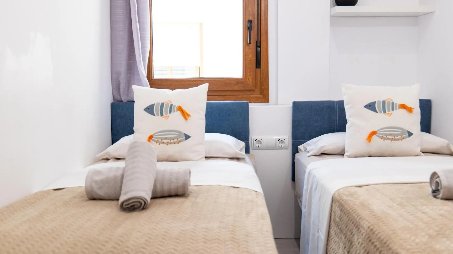 Apartamento Agua Gibralfaro Centro Con Piscina 말라가